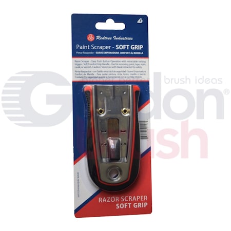 Gordon Brush Paint Scraper - Soft Grip, PK12 R50145
